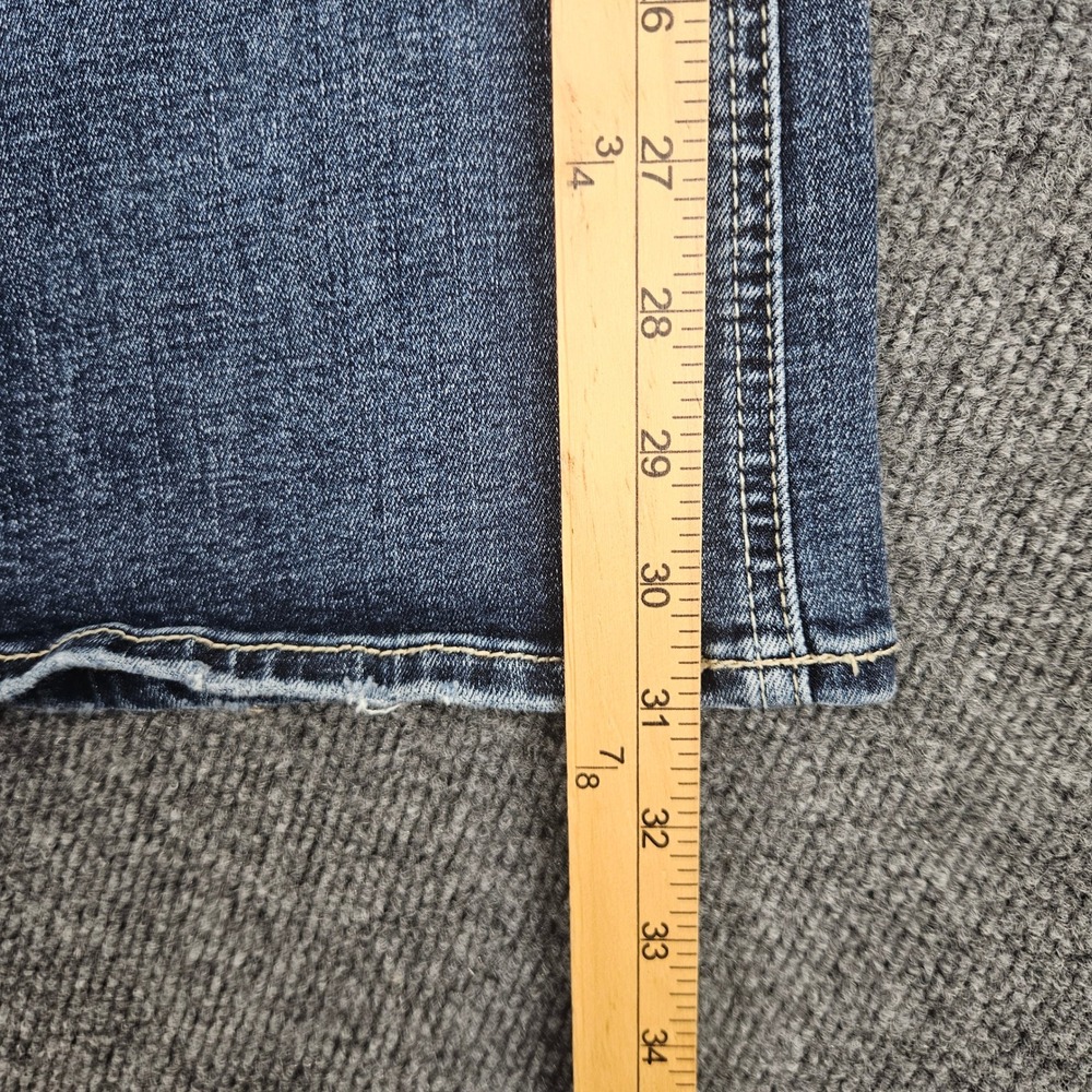 Silver Suki Bootcut Jeans Women's 31 Mid Rise Dark Wash Denim Stretch Casual Y2K - Picture 5 of 8